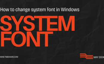 system font TNBS