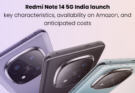 Redmi Note 14 5G India launch: key characteristics, availability on Amazon, and anticipated costs